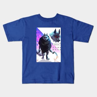 Puss In Boots The Last Wish: Big Bad Wolf Death Kids T-Shirt